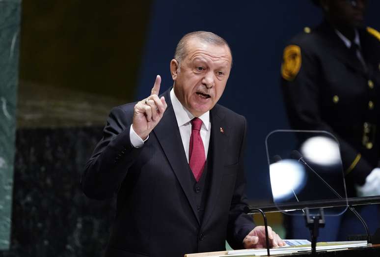 Presidente da Turquia Tayyip Erdogan.
24/09/2019
REUTERS/Carlo Allegri