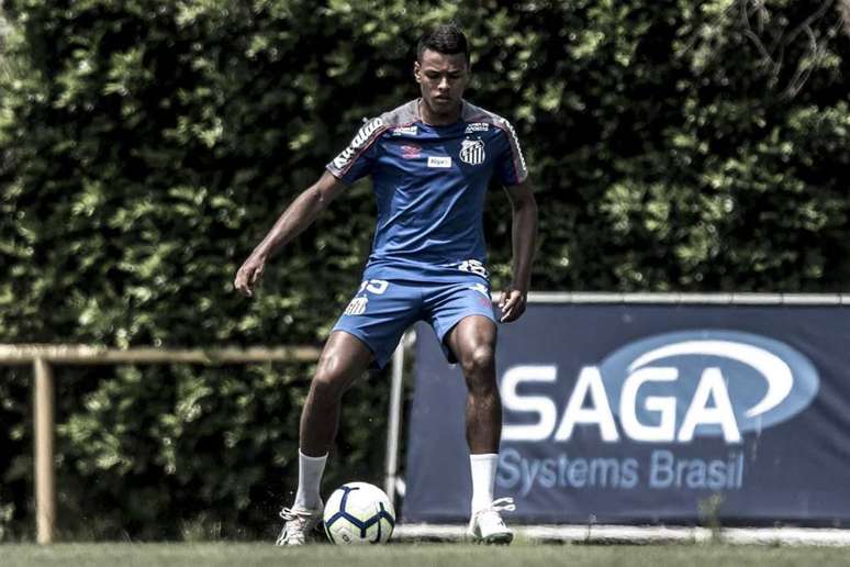 Tailson pode estrear pelo Santos contra o Vasco (Ivan Storti/SFC)