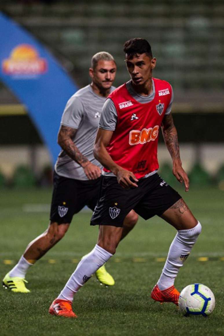Vitor Mendes está bom momento na equipe sub-20 do Galo e ganha chance no profisisonal- (Divulgação/Atlético-MG)