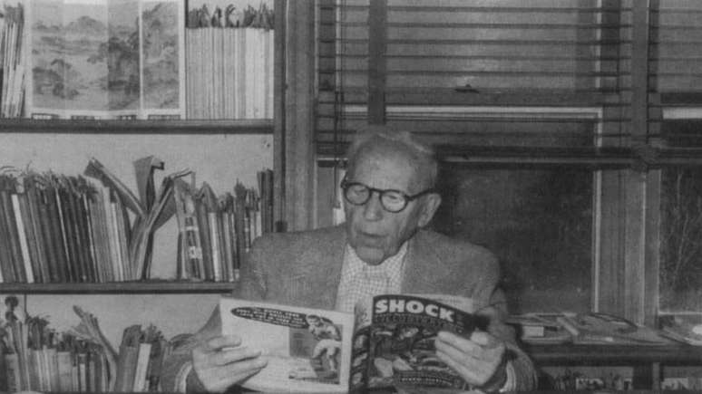 Fredric Wertham, psiquiatra alemão radicado nos EUA, foi o mais ruidoso detrator das histórias em quadrinhos nas décadas de 40 e 50