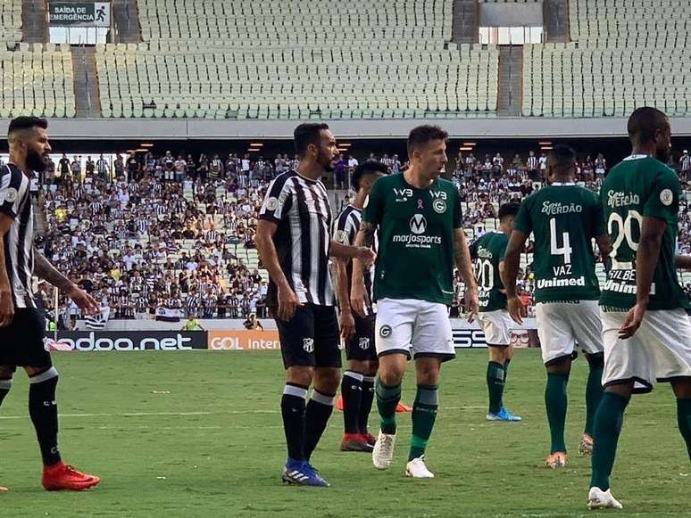 No Castelão, Goiás derrotou o Ceará com gol de Michael