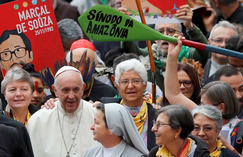 Papa Francisco participa do sínodo da Amazônia no Vaticano
07/10/2019
REUTERS/Remo Casilli