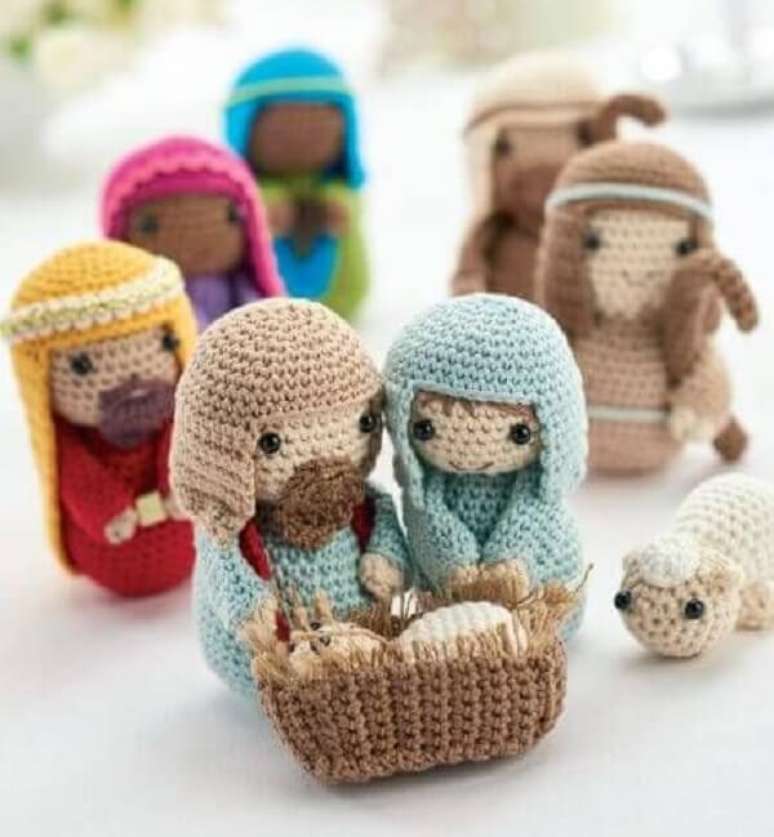 8. Decoração natalina delicada feita com crochê. Fonte: My Hobby is Crochet Patterns