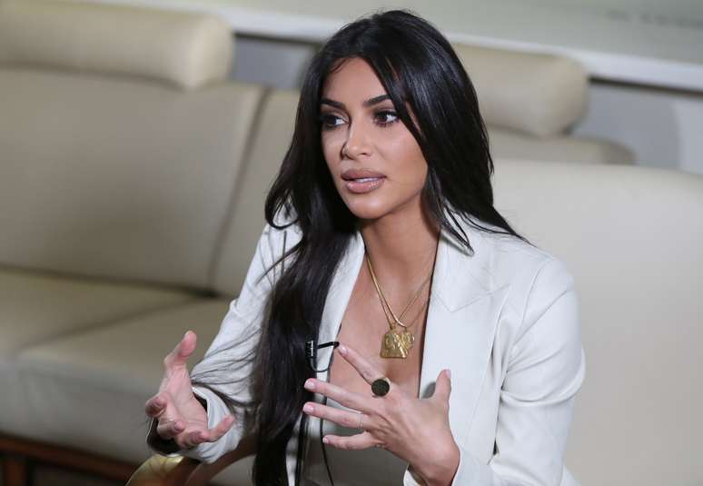 Kim Kardashian falou sobre Greta Thunberg (Vahram Baghdasaryan/Photolure via REUTERS)