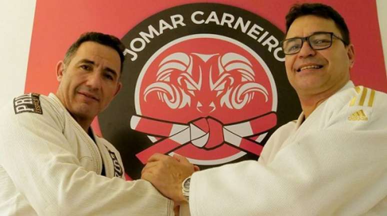 Chicão Bueno chamou Jomar Carneiro para ministrar aulas de Judô em sua academia (Foto: Divulgação)