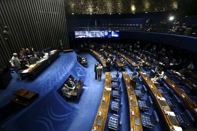 O plenário do Senado Federal