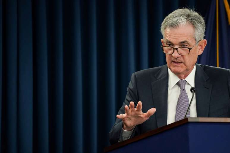 Chairman do Federal Reserve, Jerome Powell 
18/09/2019
REUTERS/Sarah Silbiger