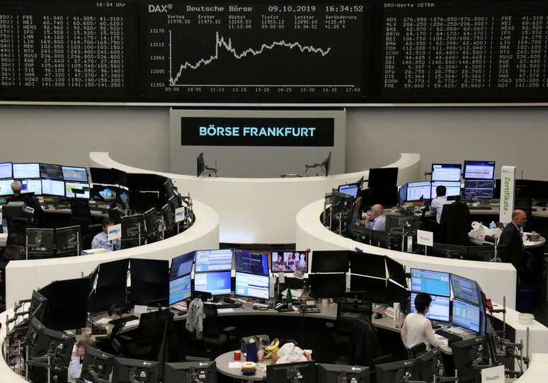 Bolsa de Valores de Frankfurt, Alemanha 
09/10/2019
REUTERS/Staff