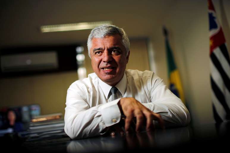 Senador Major Olimpio, líder do PSL no Senado
09/10/2019
REUTERS/Adriano Machado