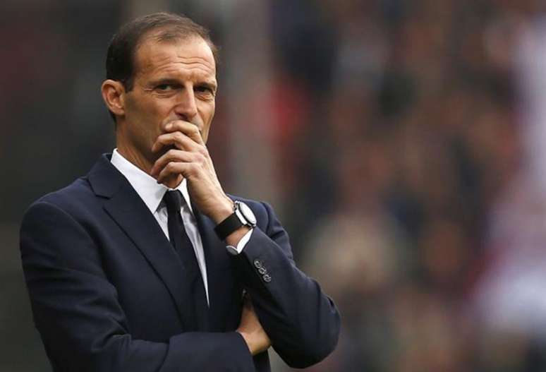 Allegri durante sua passagem pela Juve (Foto: AFP)