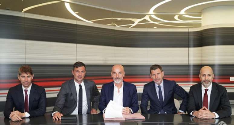 Pioli é o novo treinador do Milan (Foto: Reprodução)
