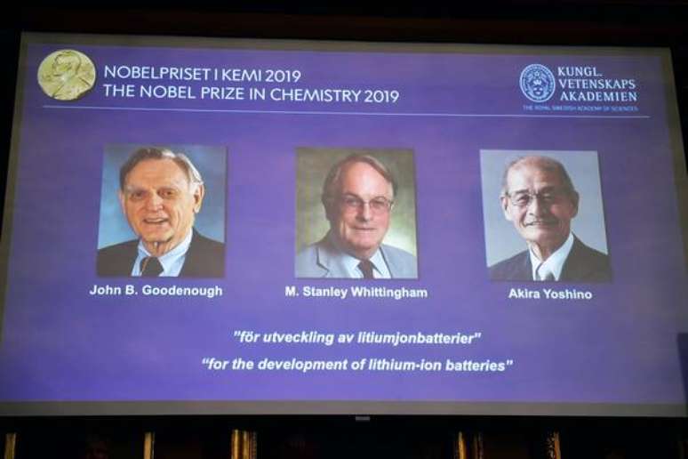Anúncio dos vencedores do prêmio Nobel de Química 2019