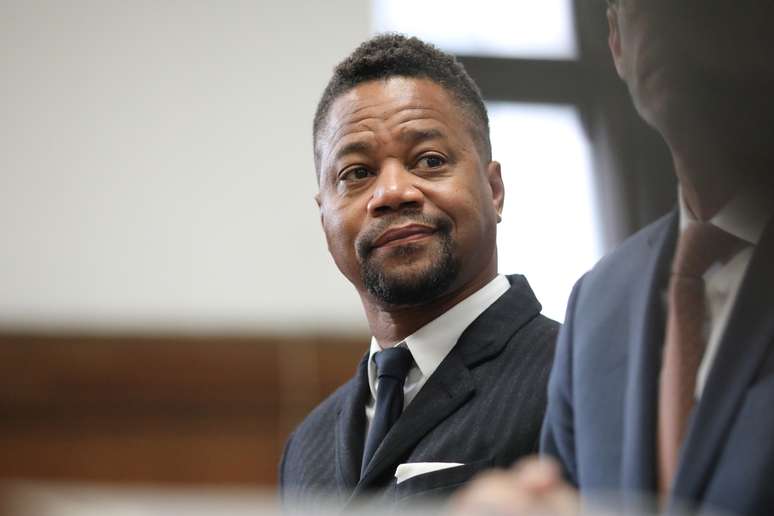 Ator Cuba Gooding Jr. em tribunal em Nova York
10/10/2019 Alec Tabak/Pool via REUTERS 