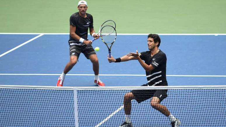Melo e Kubot garantiram a classificação no torneio disputado na China (Foto: Divulgação/ATP)