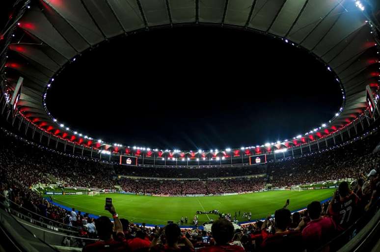 O Maracanã será palco de Flamengo x Grêmio, dia 23/10, pela Copa Libertadores (Foto: Alexandre Vidal / Flamengo)