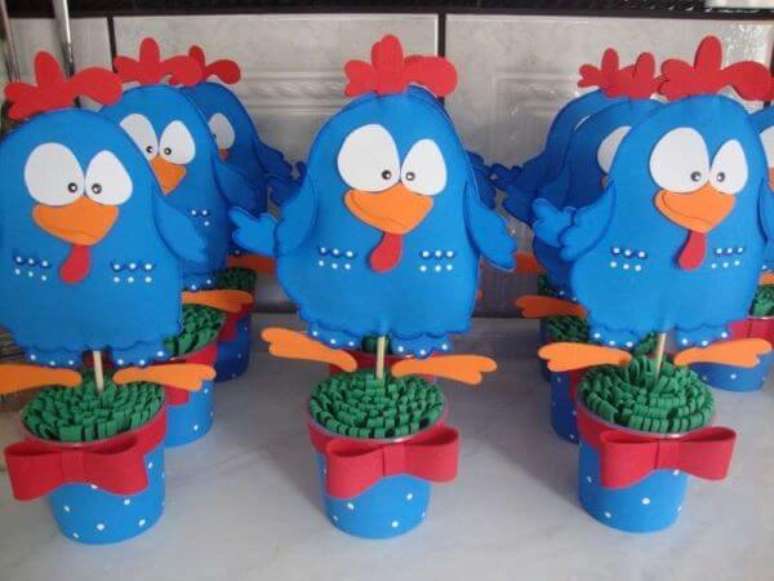 29. Lembrancinhas de anivers&aacute;rio galinha pintadinha para decorar sua casa &ndash; Por: Construindo Decor