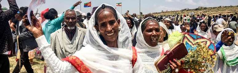 População celebra a reabertura da fronteira terrestre entre Etiópia e Eritreia