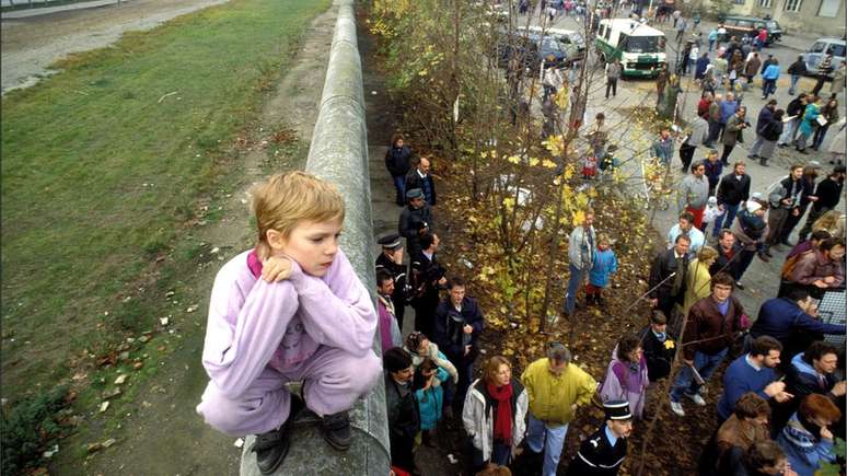 O Muro de Berlim dividiu a cidade por quase 30 anos