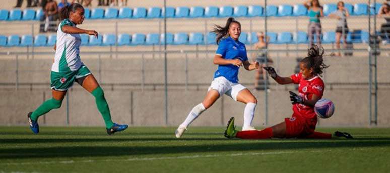 Micaelly fará um periodo de treinamentos com foco no Sul-Americano da categoria- (Divulgação/Cruzeiro)