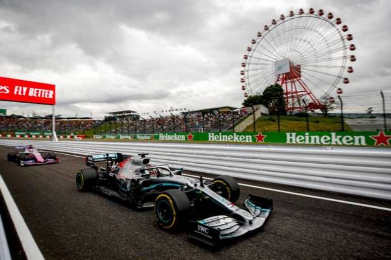 Tufão faz F1 adiar treino do GP do Japão para domingo
