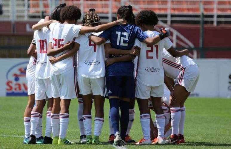 Time feminino do São Paulo goleou o Juventus por 4 a 1 (Foto: Afonso Pastore / saopaulofc.net)