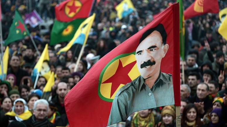Abdullah Ocalan, líder do PKK, está preso na Turquia desde 1999