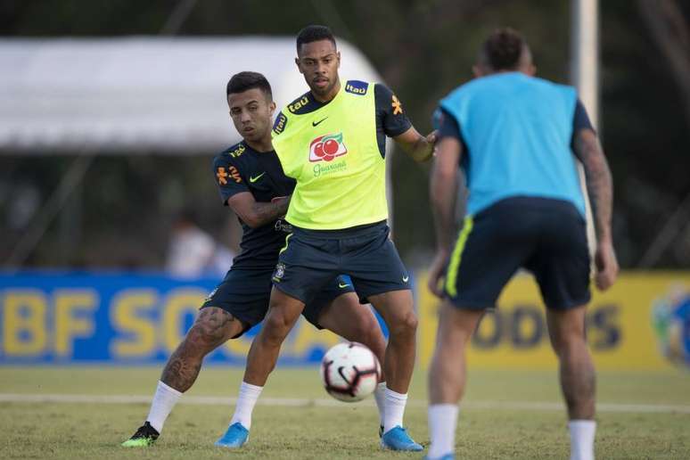 Equipe pode ter mudanças contra a Nigéria (Foto: Lucas Figueiredo/CBF)