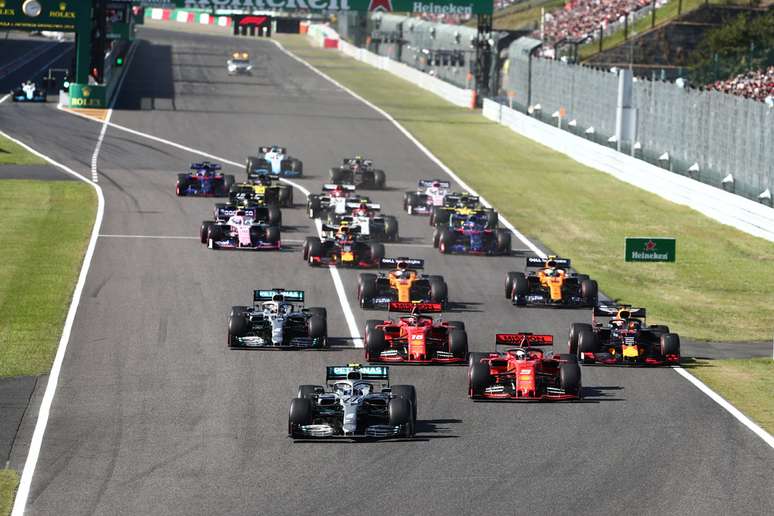 F1: confira o resultado da classificação para o GP do Japão