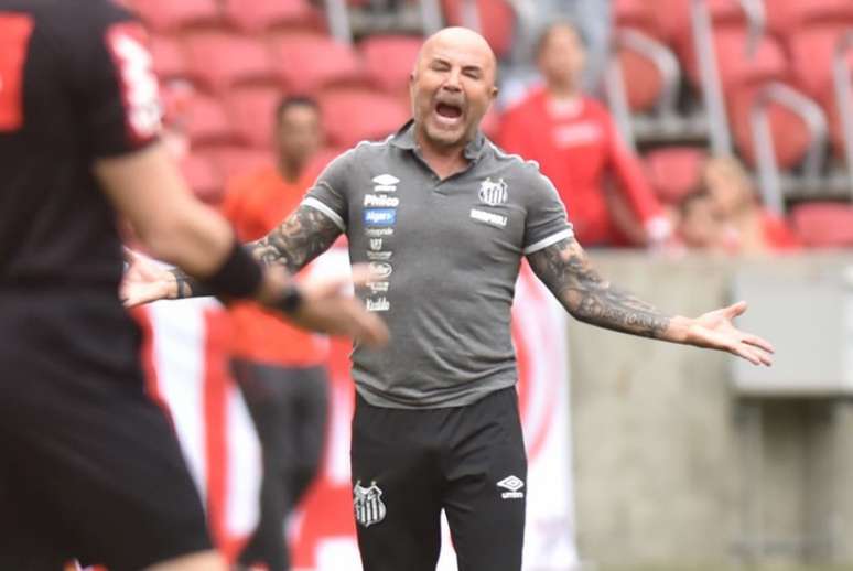 Sampaoli: 'Queremos chegar o mais alto possível na tabela' (Foto: Ivan Storti/Santos)