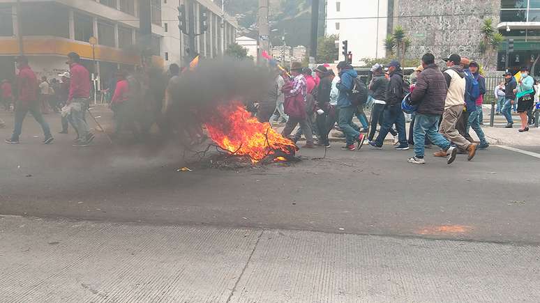 Marchas indígenas ocorreram ao longo da história do Equador