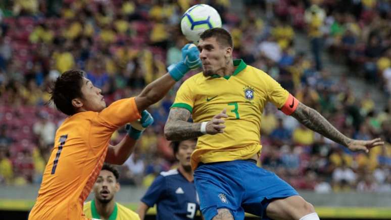 Lyanco foi titular contra o Japão nesta segunda (Rafael Melo/MyPhoto Press/Lancepress!)