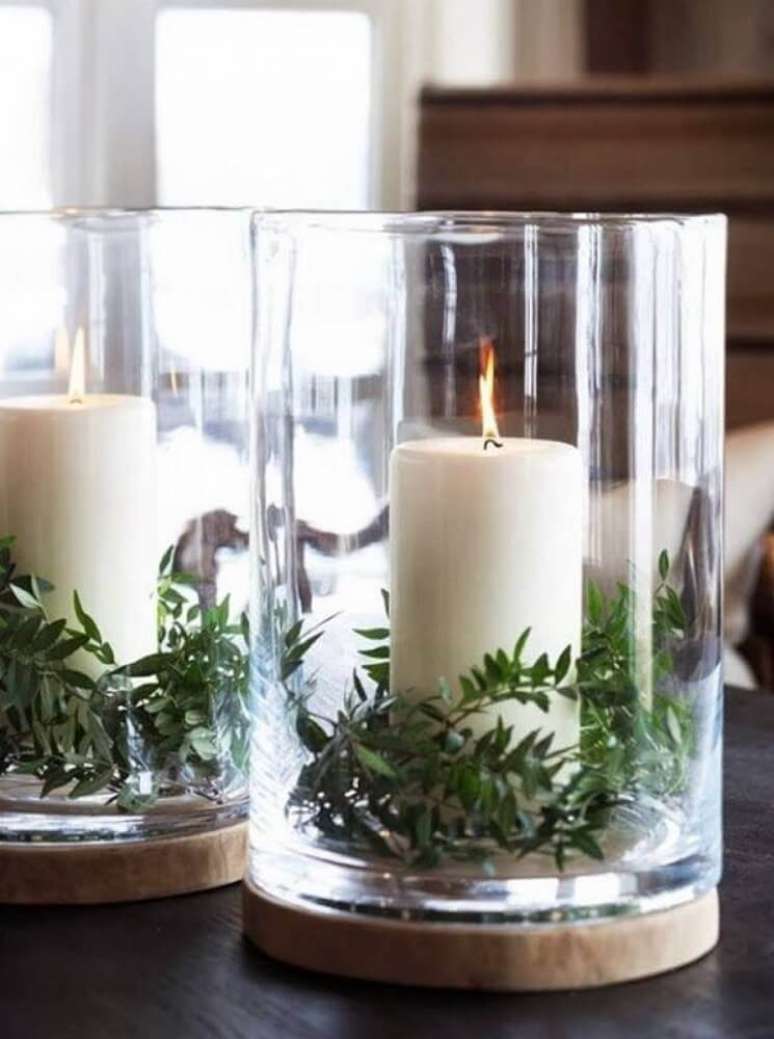 21. Arranjos de natal para decoração minimalistas ficam muito charmosos – Foto: Pinterest