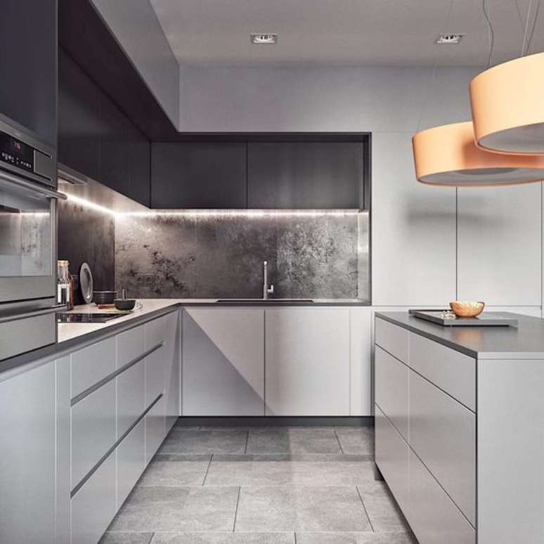 52. Ambiente cinza e branco estilo escandinavo &ndash; Por: Revista VD