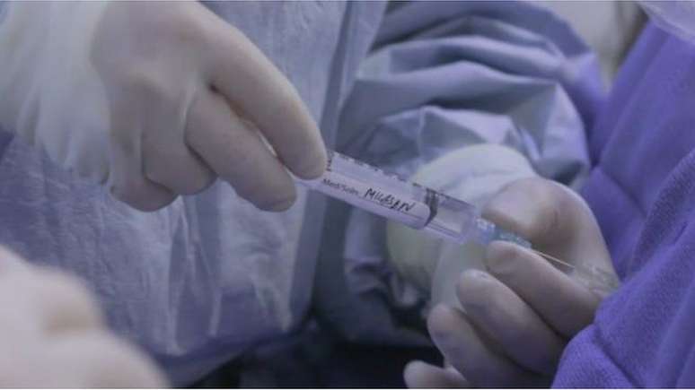 A droga foi injetada no liquor de Mila