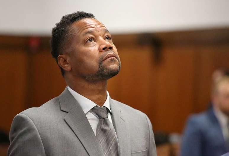 Ator Cuba Gooding Jr. durante audi&ecirc;ncia em tribunal de Nova York
03/09/2019
REUTERS/Jefferson Siegel