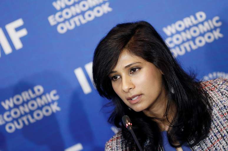 Gita Gopinath, economista-chefe do Fundo Monetário Internacional 
23/07/2019
REUTERS/Rodrigo Garrido