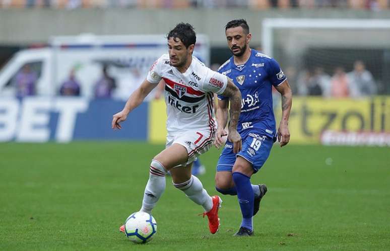 No primeiro turno, equipes empataram por 1 a 1 no Pacaembu - FOTO: Paulo Pinto / saopaulofc.net