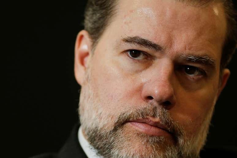 Presidente do STF, Dias Toffoli, durante entrevista à Reuters em Brasília
12/09/2019 REUTERS/Adriano Machado