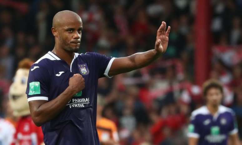 Kompany em campo pelo Anderlecht(Foto: AFP)