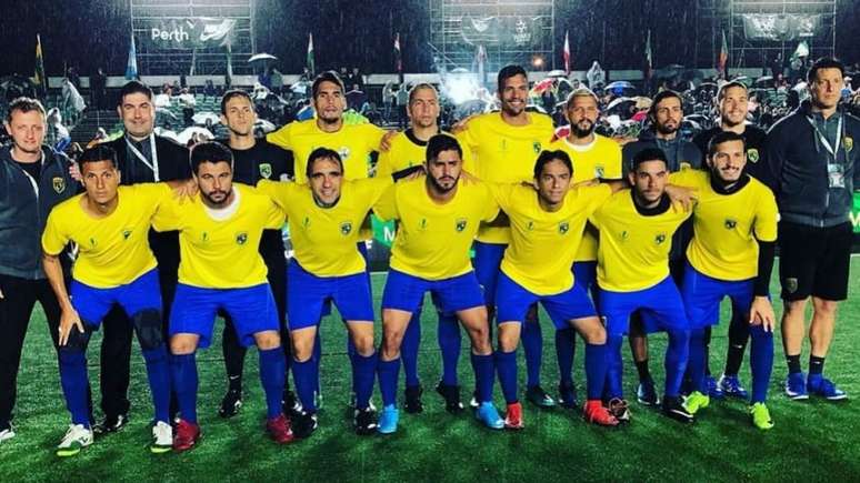 Seleção foi derrota pelos mexicanos na final da Copa do Mundo de Minifootball (Foto: Divulgação)