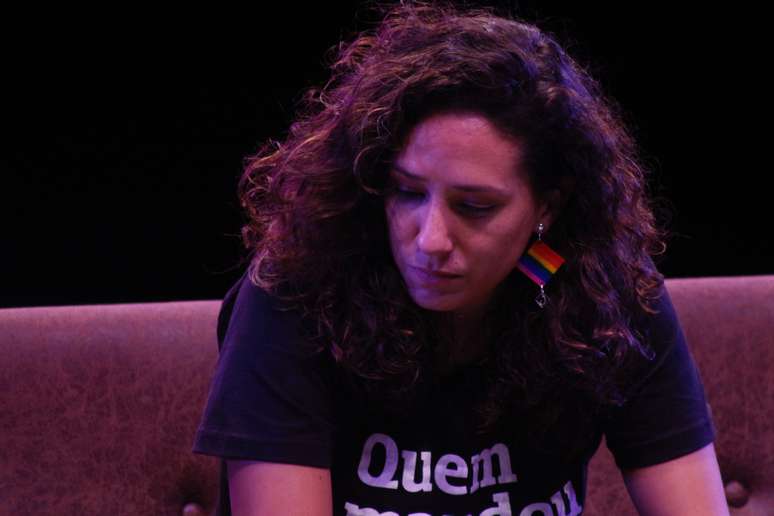 Mônica Benício, viúva de Marielle Franco.