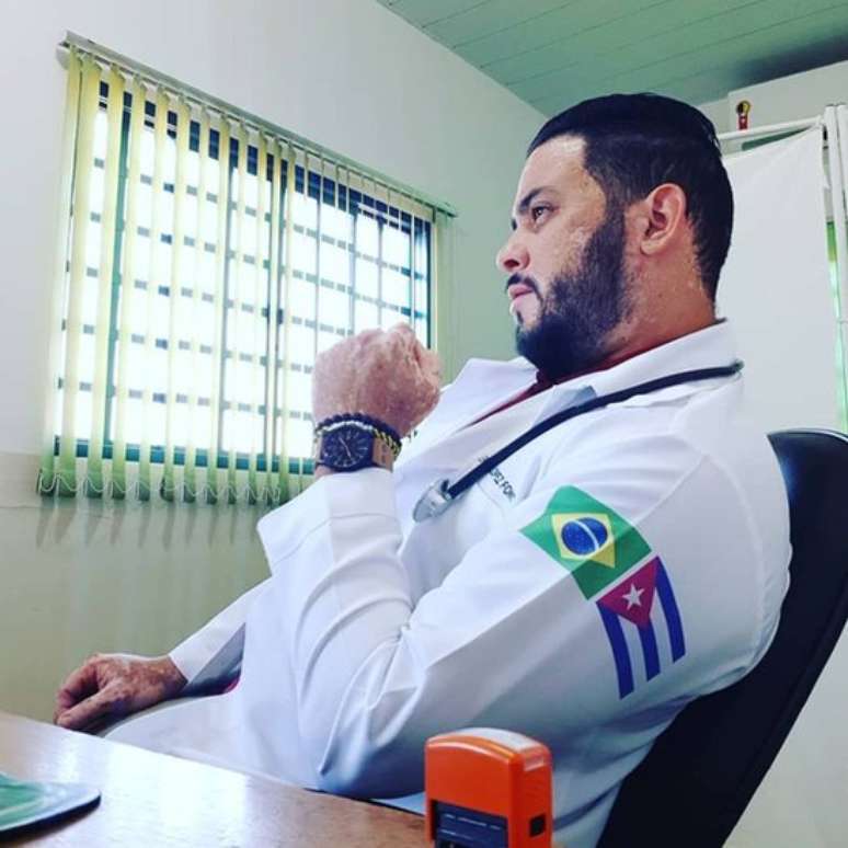 Erneys Font, de 33 anos, atuou pelo Mais Médico em Buriti Alegre, Goiás, por um ano e meio, mas não conseguiu refúgio