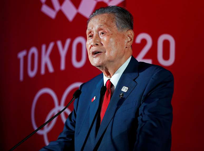 Presidente do Comitê Organizador das Olimpíadas de 2020, Yoshiro Mori 
24/07/2019
REUTERS/Issei Kato