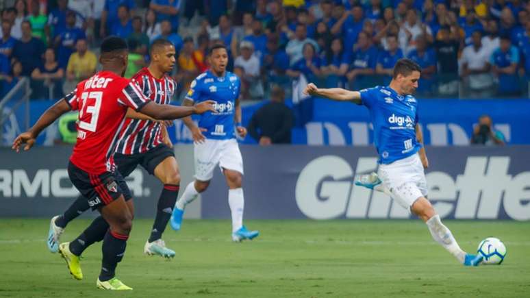 Thiago Neves marcou o gol da vitória cruzeirense nesta quarta - FOTO: Vinnicius Silva/Cruzeiro