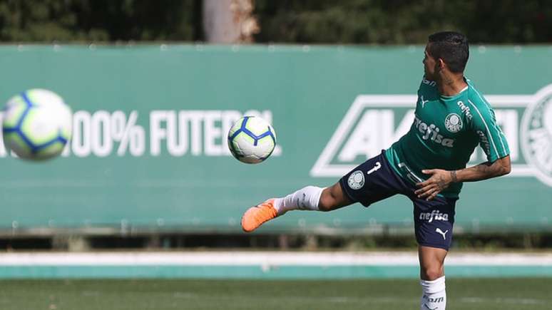 Dudu pede Palmeiras acelerando o jogo não só no segundo tempo, como tem feito (Agência Palmeiras/Divulgação)