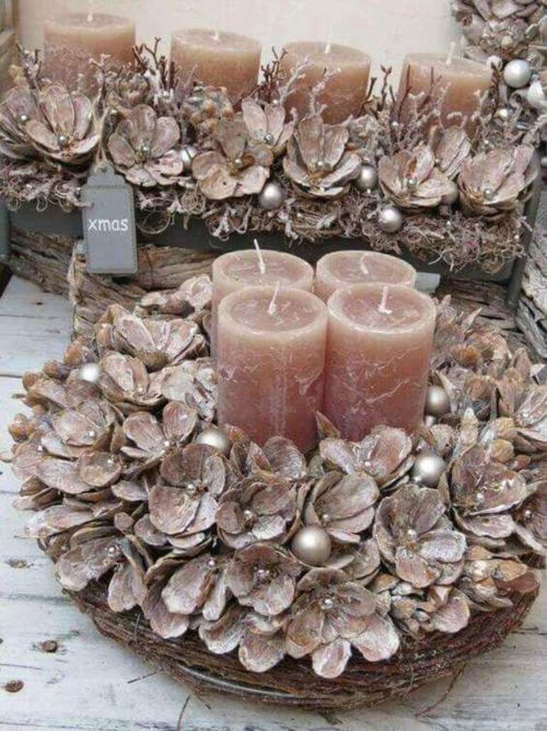 18. A cor tamb&eacute;m &eacute; importante para as velas de Natal. Foto: Sumcoco