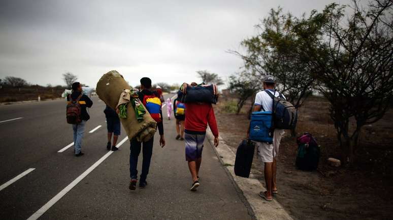 Mais de 4 milhões de pessoas já deixaram a Venezuela