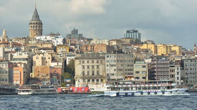 O controle do Estreito de Bósforo confere à Turquia uma posição geográfica estratégica