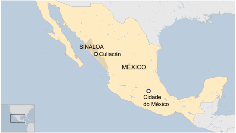 Mapa de Culiac&aacute;n