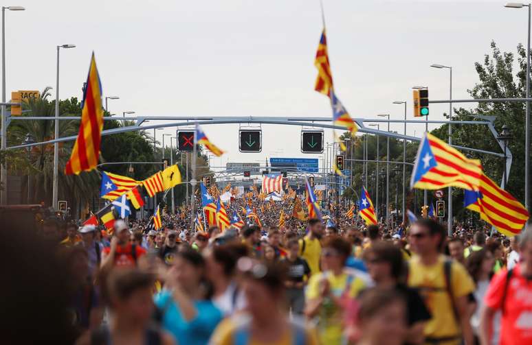 Protesto e greve geral na Catalunha
18/10/2019
REUTERS/Rafael Marchante